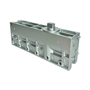 Cierrapuertas Moderno para Puerta de Vidrio sin Marco de 100 kg, Velocidad Ajustable con Resorte de Suelo de Aleación de Aluminio sin Necesidad de Perforación para Hoteles - Product Image 1