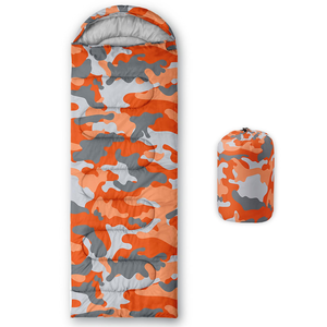 Sac de couchage d'<span class=keywords><strong>été</strong></span> unisexe confortable en coton imperméable polyester longueur standard pour adultes enfants enveloppe froide - Product Image 1