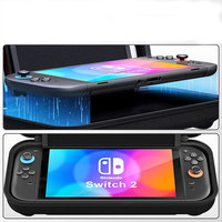 Étui de transport en nylon 1680D imperméable pour Switch 2, sac de rangement pleine grandeur anti-collision avec organisateur de cartes de jeu