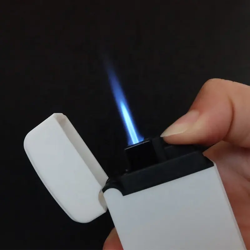 Dekoratives Lagerfeuer-Raucherzubehör einfarbiges individuelles Designfeuerzeug