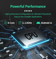 MINDEO M40 Lector de Códigos de Barras Inalámbrico 1D/2D con Base, PDA Android 11.0 de 4 Pulgadas, IP68, 4G, WiFi, Conectividad, en Stock