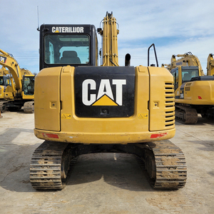 Excavadora de cadenas Caterpillar 316GC usada, en estado original, pocas horas de trabajo, rentable, con abundantes repuestos. Pequeña. - Product Image 3