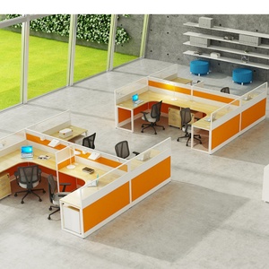 Postes de travail modulaires pour personnel de bureau, cloisons métalliques modernes sur mesure, mobilier économique pour bureau à domicile, atelier, hôpital - Product Image 4