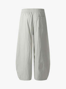 Men's <b>Black</b> <b>Harem</b> <b>Pants</b> Elastic Waist Drawstring Casual Lightweight Polyester Summer Style With Side Pockets - Product Image 5
