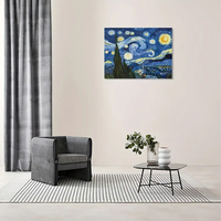 Toile tendue 16x20 pouces, toile d'art apprêtée pour la peinture, toile tendue en coton professionnelle pour enfants et fournitures artistiques
