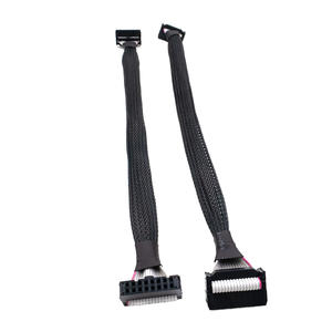 สายรัดทองแดงแบบยืดหยุ่นสายริบบิ้นแบนสายเคเบิลข้อมูล FFC ทองแดงออกแบบได้ตามต้องการ - Product Image 5