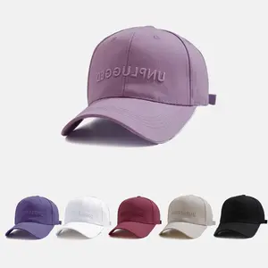 Fashion Brand Snapback Baseball Cap Women Hip Hop Caps Suede Hats Grey for Ladies Black Custom Logo 6-panel Hat Embroidered T/T