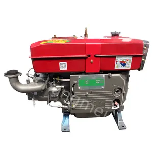 Single cylinder 4stroke ZS Series 20HP diesel engine for heavy type 15hp 18hp 20hp 22hp walking tractor