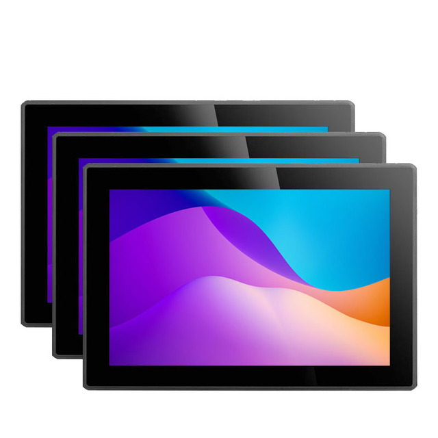 10.1 Inch IP65 Industrial Capacitive Touch Screen Monitor Open Frame Design with 16:10 Aspect Ratio and VGA/USB Interfaces
