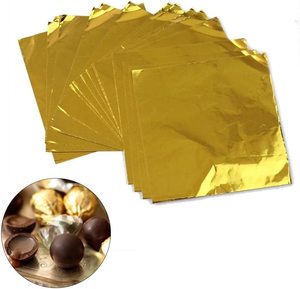 Papel de Aluminio Impreso Personalizado para Envolver Dulces y Chocolates, Material de Embalaje de Alimentos, Lámina Suave Personalizable Allwin - Product Image 1