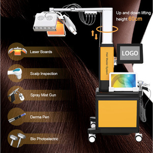 Sistema Multifuncional para el Crecimiento del Cabello con Pulverizador de Oxígeno y Cepillo Bio Fotoeléctrico para el Tratamiento de la <span class=keywords><strong>Alopecia</strong></span> <span class=keywords><strong>Androgenética</strong></span> - Product Image 1