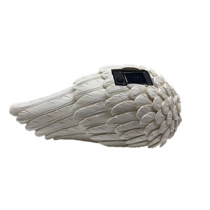 Lampe solaire de jardin en résine en forme de cœur, éco-responsable, pour commémorer un animal de compagnie, décoration de Noël pour la maison, chien, ange gardien éternel - Product Image 5
