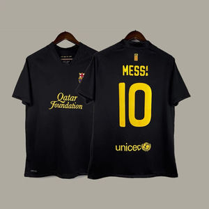 قمصان كرة قدم رجالية فاخرة، ملابس رياضية أنيقة من البوليستر، تصميم عتيق، زي كرة قدم مخصص بشعار الفريق 'النادي' - Product Image 1