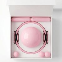 Haltères de Pilates écologiques en fer, haltères de fitness portables de 1 kg, haltères en silicone pour femmes