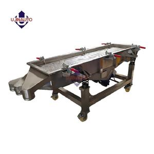 Tamis en acier inoxydable Machine à tamis vibrant linéaire Machine à tamis vibrant à sable industriel - Product Image 1