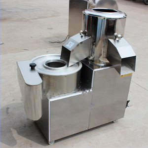 Machine à laver et à peler les pommes de terre 100-500 kg/heure, machine à couper le taro, éplucheuse et trancheuse de pommes de terre, machine à nettoyer les carottes et les pommes de terre - Product Image 6