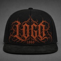 Casquette Snapback à visière plate, brodée, 5 panneaux, style Trucker, avec face avant en mousse et filet, style West Coast Gothic Chicano Urban Streetwear, en gros