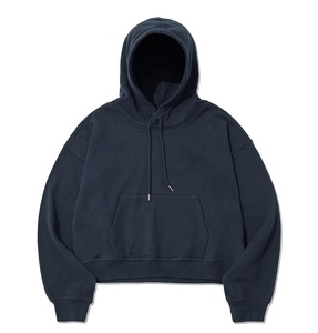 เสื้อฮู้ดดี้ผ้าฝ้ายเฟรนช์เทอร์รี่ 100% น้ำหนัก 400 กรัม ทรงหลวมแบบโอเวอร์ไซส์ มีกระเป๋า  ไหล่ตก  สำหรับผู้ชาย สไตล์ลำลอง ไม่หดตัว - Product Image 4