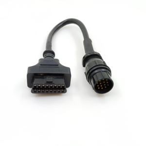 Mb xe tải 14-Pin OBD2 16-Pin chẩn đoán kết nối chuyển đổi bộ chuyển đổi cáp PVC cách điện dây nịt Chất lượng cao iatf16949 - Product Image 6