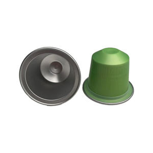 Capsules de café en aluminium en vente directe d'usine, acceptant la personnalisation de la taille et de la couleur, avec couvercle en aluminium. - Product Image 6