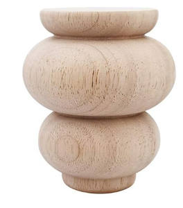 Wooden Round Couch <b>Legs</b> Espresso Mid Century Desk Foot <b>Sofa</b> Replacement Parts Gourd Shape Wood <b>Sofa</b> <b>Legs</b> - Product Image 2