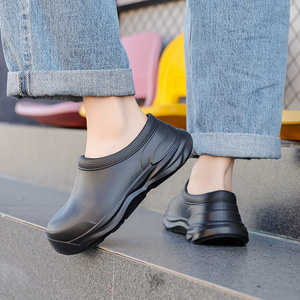 รองเท้าแตะแบบสวม EVA สำหรับผู้หญิงและผู้ชาย กันลื่น นุ่มสบาย เหมาะสำหรับใส่กลางแจ้ง ฤดูร้อน สไตล์ลำลอง - Product Image 2