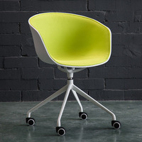 Chaise de bureau pivotante pour la maison et le bureau, pour le personnel et les étudiants, avec roulettes TD-910A, agent d'achat mondial 1688