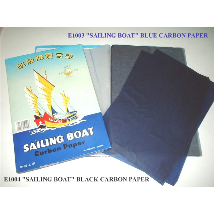Китайская фабрика, высокое качество, синий цвет, размер 21,5X33 см, двухсторонняя углеродная бумага