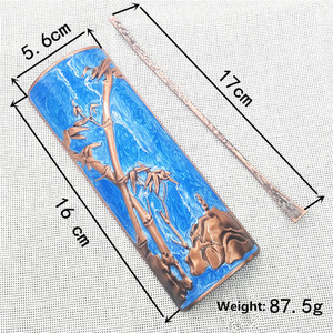 Alta calidad chino clásico Metal Cloisonne té Pala/cuchara de té/té cuchara para té - Product Image 2