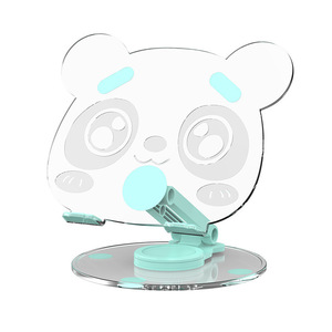<b>Tablet</b> <b>Stand</b> 12.9 Inch Acrylic Rotating Adjustable Desktop Holder For iPad With Cartoon Design - Product Image 3
