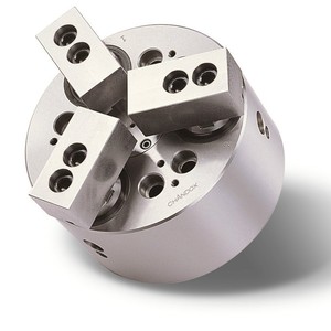 Mandril Hidráulico Chandox de 80 mm de Tres Mordazas para Montaje en Taladro, Cono Morse MT3 - Product Image 1