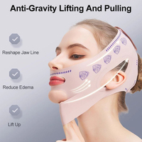 Luxe Double pont réglable V-line visage minceur pansement Double menton réduire sangle V ligne visage ceinture de levage