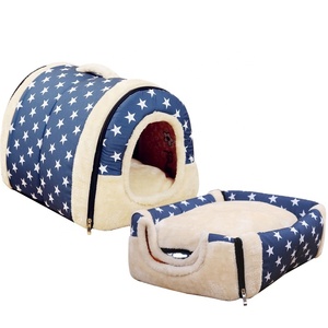 16 Colors 2 in 1 Winter Warm Nest <strong>Bed</strong> Removable <strong>Kennel</strong> Small <strong>Dogs</strong> Cats Pet Plush <strong>Kennel</strong> <strong>Dog</strong> <strong>Bed</strong> Sofa Cute <strong>Bed</strong> - Product Image 1