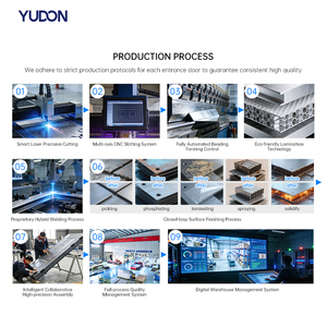 YUDON <strong>DOOR</strong> <strong>Luxury</strong> Villa Cast Aluminum Main Entrance <strong>Door</strong> 3D Carving Customized Color Security Bulletproof Exterior Hotel Outdoor - Product Image 6