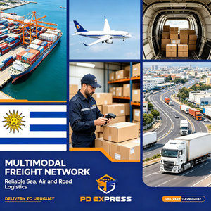 Logistica DDP Cina-Uruguay per E-commerce, <span class=keywords><strong>Consegna</strong></span> Porta a Porta, Sdoganamento, <span class=keywords><strong>Pagamento</strong></span> Tasse, Servizio Completo per Spedizioni Transfrontaliere - Product Image 1