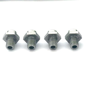 Visserie pour meubles, boulon hexagonal extérieur en acier au carbone zingué, grade A B niveau 4.8, pour connexion de fixation métallique - Product Image 1