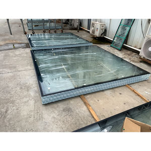 Géorgie Puits de toit carré pour les maisons Fenêtre fixe en aluminium à rupture thermique dans la conception du toit avec verre économe en énergie - Product Image 6