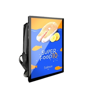 Reproductor de Video Publicitario de 21.5 Pulgadas, Pantalla Táctil Capacitiva Android, Cartel Digital Móvil Tipo Mochila - Product Image 1
