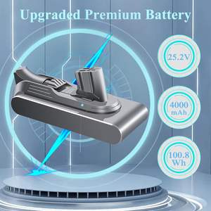 Reemplazo <span class=keywords><strong>de</strong></span> batería <span class=keywords><strong>V12</strong></span> para aspiradora <span class=keywords><strong>Dyson</strong></span> <span class=keywords><strong>V12</strong></span> 25,2 V 4000mAh <span class=keywords><strong>V12</strong></span> Detect <span class=keywords><strong>Slim</strong></span> SV20 SV26 SV30 SV34 SV35 SV46 - Product Image 4