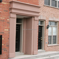 Colonne Romane in EPS per Facciate di Edifici, Alta Resistenza, Decorative, Vendita all'Ingrosso Diretta dalla Fabbrica