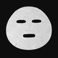 Masque en tissu vierge 50 g/m² en Tencel Lyocell pour application d'essences et emballage personnalisé