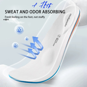 Solette in Vera Pelle di Alta Qualità, in Pelle Bovina, per Primavera/Estate, Anti-Odore, Assorbenti, in <span class=keywords><strong>Memory</strong></span> Foam, Comode, per Piedi Non Stanchi - Product Image 4