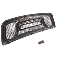 Calandre noire en forme de nid d'abeille, 3 pièces, personnalisée, pour voiture dodge ram 2009, 2013, 1500