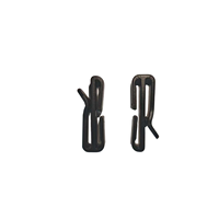 Noir POM plastique étanche petit cordon de sécurité robuste ressort de verrouillage pour sac à dos sac cordon ajusteur matériel accessoires