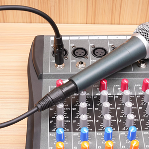 Cabo de Áudio para Microfone e Guitarra 6.35MM para XLR Fêmea, Adaptador Conversor Estéreo Balanceado com Revestimento em PVC, Em Estoque - Product Image 3