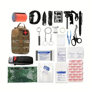 Équipement de camping en plein air directement de l'usine, ensemble de matériel de survie pour les situations d'urgence, randonnée, personnalisé - Product Image 4