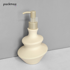 Bouteille de luxe en HDPE de 250 ml avec bouchon à vis – Contenant ovale vide pour shampoing, lotion corporelle et démaquillant - Product Image 2