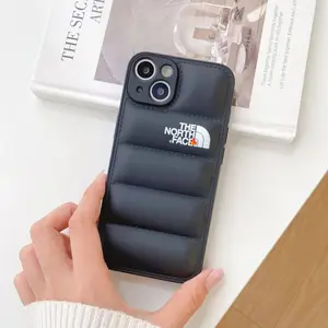 Großhandel Handy-Abdeckung Die North Face Phone Cover Puffer Handy hülle für iPhone 14 Pro 12 13 14