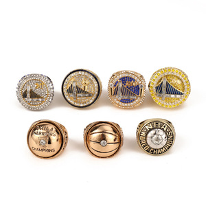 2022N.B.A.7 Golden State <span class=keywords><strong>Warriors</strong></span> Curry Championship Ring Belt 10cm Trophy Set, Fashion Souvenir Collection Fan Favorite Ring - Product Image 2