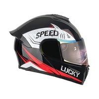 Casque modulaire intégral LVCOOL LV115 pour moto, unisexe, ABS, double visière, déverrouillage rapide, homologué DOT, pour adultes, femmes et hommes, Cascos